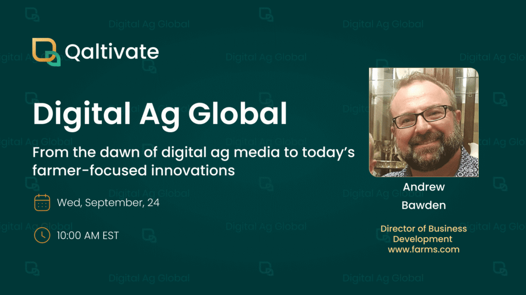 digital ag global, qaltivate Andrew Bawden