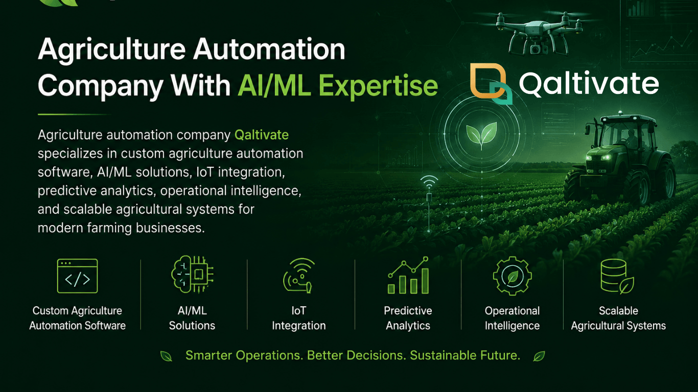 agriculture automation company, qaltivate 