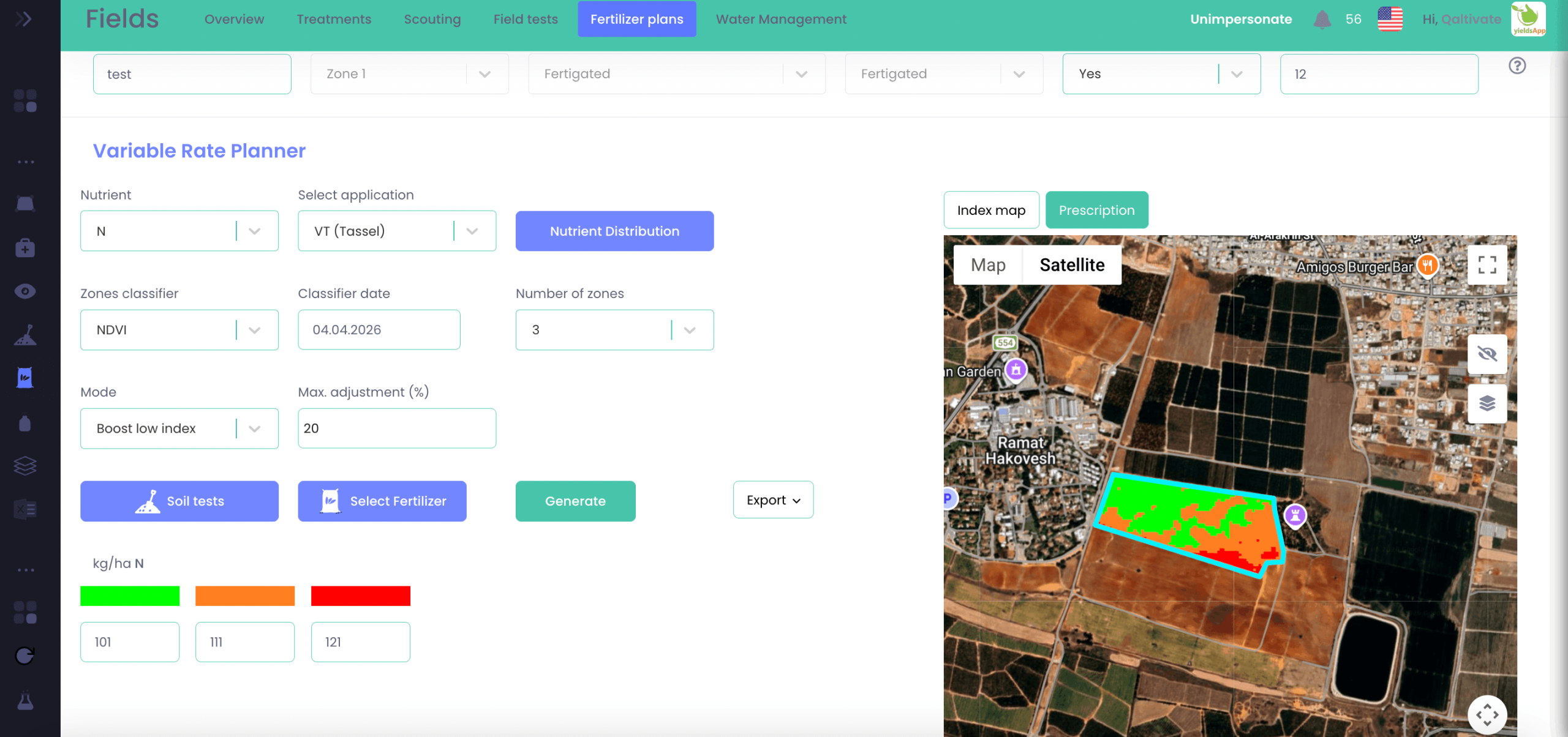 digital agronomy, yields app